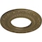 Ekena Millwork Andrea Ceiling Medallion (Fits Canopies up to 4 1/8"), 8 1/8"OD x 4 1/8"ID x 1/2"P, Mississippi Mud CM08ADMMF - alternate 2